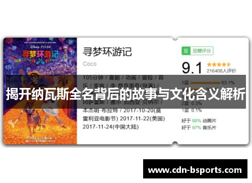 揭开纳瓦斯全名背后的故事与文化含义解析