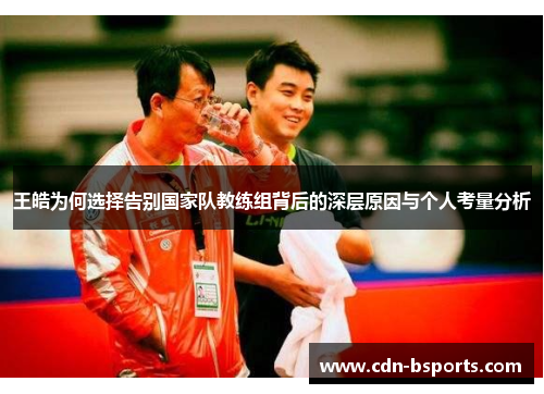 王皓为何选择告别国家队教练组背后的深层原因与个人考量分析